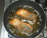 魚・鮭フライ♪フライパンで♪マヨネーズ味作り方8写真