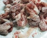 豚コマとナスのトマト炒め作り方1写真