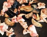 豚コマとナスのトマト炒め作り方4写真