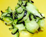 すっパ茄子！梅と茄子とシソさっぱり常備菜作り方2写真