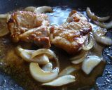 鶏と新玉のカレー照り焼き♪作り方6写真