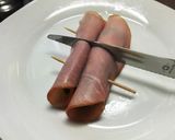 お弁当に★ハム巻き冷凍インゲン作り方3写真