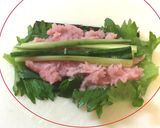 ネギトロ生春巻き♪作り方4写真