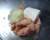 鶏×豆腐☆ふわふわハンバーグ作り方2写真