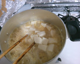 簡単♪豆腐と玉ねぎと人参 卵の白だし煮！作り方4写真