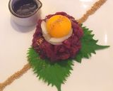 おうち居酒屋♡食べて納得、鯨ユッケ作り方4写真