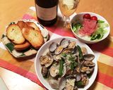 今が旬のアスパラと新玉葱とアサリの酒蒸し作り方8写真