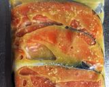 簡単☆鮭の味噌漬　焼き魚作り方2写真