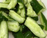 超簡単！やみつき胡瓜タイ風スタミナサラダ作り方1写真