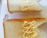 子供の日♡こいのぼりのサンドイッチ風作り方2写真