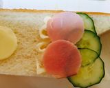子供の日♡こいのぼりのサンドイッチ風作り方6写真