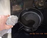 エリンギと玉ねぎの卵とじ（スキレット）作り方9写真