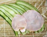 お弁当にハムきゅうりロール作り方1写真