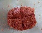 丸ごと新玉葱入り✿ころころハンバーグ✿作り方4写真