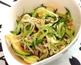 キュウリとえのきの和え物♪作り方4写真