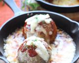 丸ごと新玉葱入り✿ころころハンバーグ✿作り方12写真