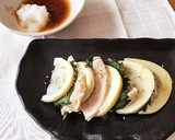 さっぱり美味しい＊筍と鶏肉のはさみ蒸し作り方5写真