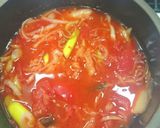 酸っぱ辛！私流 トマトのスンドゥブチゲ作り方3写真