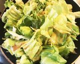鶏むね肉と春キャベツの味噌マヨ炒め作り方5写真