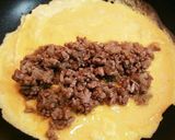 失敗しない★挽き肉たっぷり♥オムレツ作り方4写真