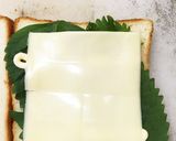 大葉とチーズのサンドイッチ作り方3写真