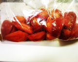時短☆味付けトマト作り方1写真