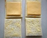 チーズと卵焼きとチーズのサンドウィッチ！作り方2写真