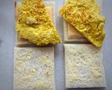 チーズと卵焼きとチーズのサンドウィッチ！作り方5写真