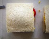 チーズと卵焼きとチーズのサンドウィッチ！作り方10写真
