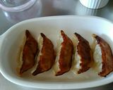 残り餃子で豆腐ソースのグラタン風チーズ焼作り方5写真