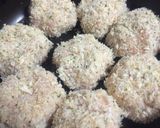 ささみと豆腐でつくねの香草パン粉焼き作り方3写真
