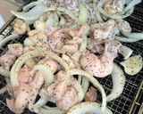 鶏皮のグリル〜ガーリックペッパー風味〜作り方2写真