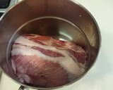 にんにく醤油で作る柔らか煮豚作り方1写真