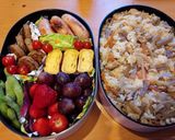 炊き込みご飯（鶏ごぼう）作り方6写真