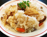 作り置き五目煮で、カンタン炊き込み御飯作り方3写真