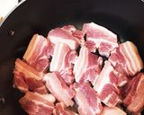 さっぱりいただける黒酢の角煮作り方1写真