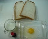『食パンのフレンチトースト』作り方1写真