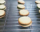 抹茶クリームサンドのラングドシャ作り方9写真