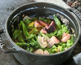 BBQにも☆タコと菜の花のアヒージョ作り方6写真
