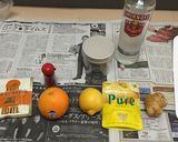 100円以下料理!#6さっぱり果実酒作り方1写真