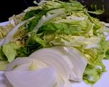 ツナとキャベツの巣ごもり　ペーパー蒸し作り方2写真
