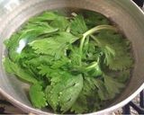 たった5分！　セロリの葉っぱの和え物作り方1写真