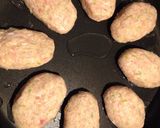 お弁当♬簡単♪甘辛タレの鶏つくね照り焼き作り方3写真