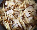 生姜のいい香り♪筍と帆立の炊き込み御飯作り方3写真