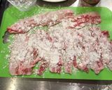 アスパラ・スナップえんどうの豚バラ肉巻き作り方2写真
