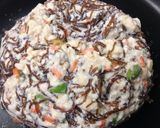 豆腐ともずくのふわトロ焼き作り方3写真
