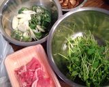 春野菜と豚肉のうどん作り方2写真