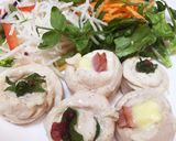 レンジで簡単♬ささみロール2種作り方6写真