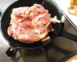 ✨簡単✨スキレットで熱々チキン作り方1写真