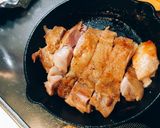 ✨簡単✨スキレットで熱々チキン作り方10写真